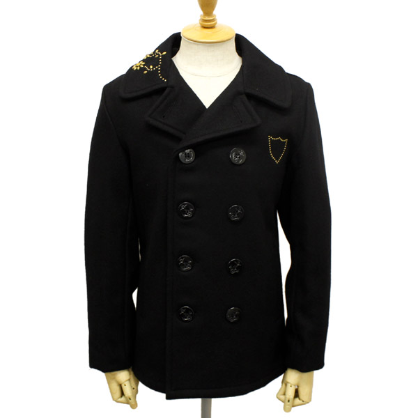 正規取扱店 SCHOTT(ショット)xHTC US PEA COAT 24oz(USピーコート 24オンス) NAVY|BOOTSMAN 店