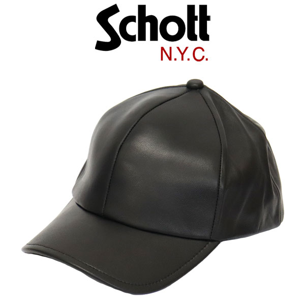 楽天市場】ショット 本革 キャップ メンズ レディース Schott
