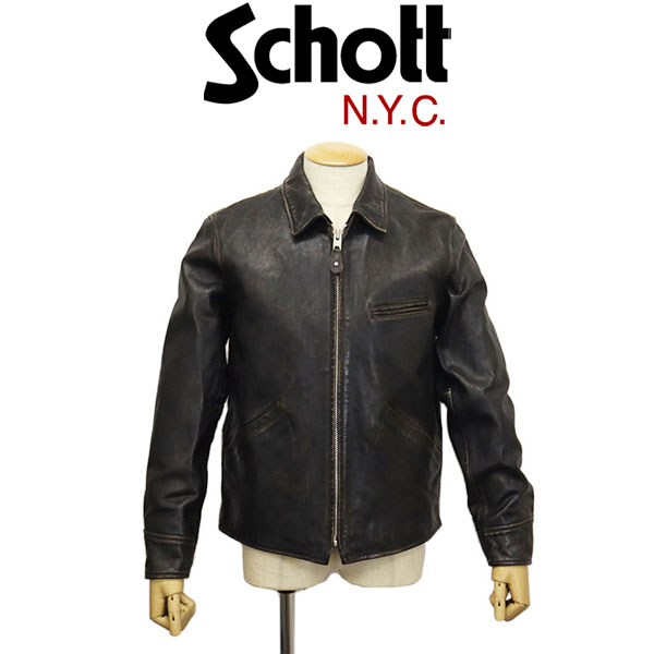 Schott ショット ホースレザージャケット　正規品（7142） 楽天市場】Schott ショット ホースレザージャケット メンズ 革