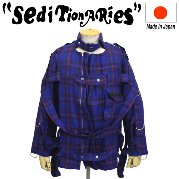 70年代セディショナリーズ　(ワールズエンド)　・パラシュートシャツ パラシュート シャツ ボンテージ SEDITIONARIES(セディッショナ