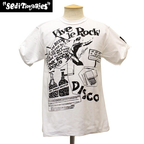 SEDITIONARIES セディショナリーズ グラフィックTシャツ SEDITIONARIES(セディショナリーズ) / Tシャツ/L/コットン/WHT