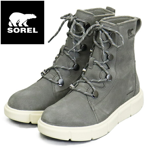 置き目取りまわし店 SOREL (ソレル) WMS NL5124 ソレルエクスプローラー3 ジョアンウォータープルーフ レディースブーツ 052QUARRY SRL125
