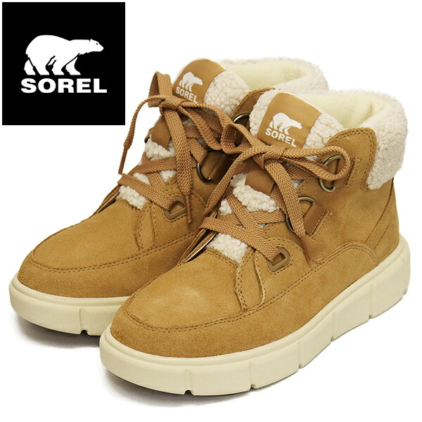 置き目取りまわし店 SOREL (ソレル) WMS NL5125 ソレルエクスプローラー3 ニュースピード競技 お水校正刷り レディースブーツ 252TAWNY BUFF SRL126