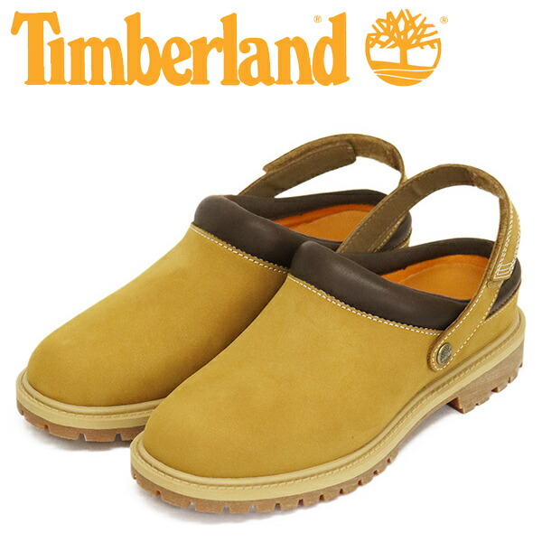 置き目取りまわし店 Timberland (ティンバーランド) A2PSB-754 CLOG SHOE クロッグシュー サンダル レディース Wheat 結核症624