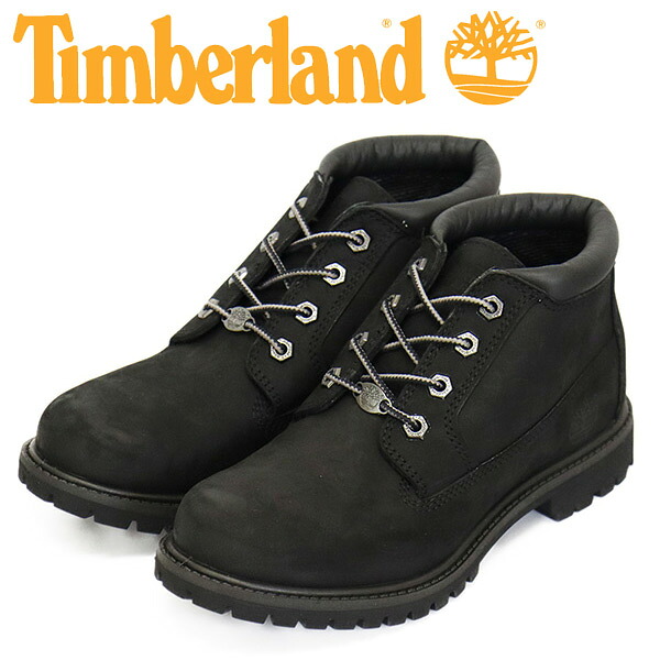 正規取扱店 Timberland (ティンバーランド) 23398 NELLIE ネリーウォータープルーフチャッカブーツ レディース Black TB417|BOOTSMAN 店