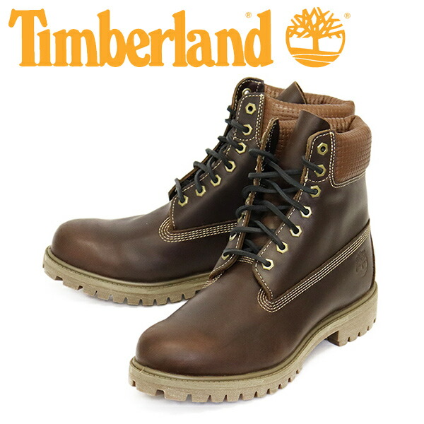正規取扱店 Timberland (ティンバーランド) A2P6W-EIU 6in PREM WP BT 6インチプレミアムウォータープルーフブーツ Brown TB604｜BOOTSMAN 店
