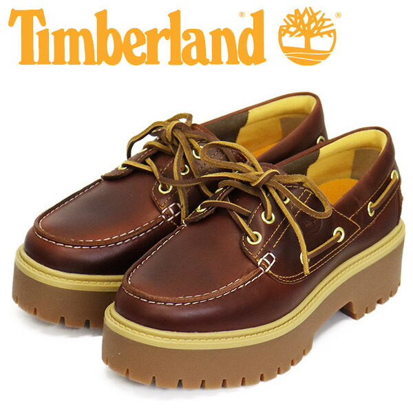 正規取扱店 Timberland (ティンバーランド) A2QDM HRTG PLATFORM 3 EYE プラットフォーム スリーアイシューズ レディース Burgudy TB430