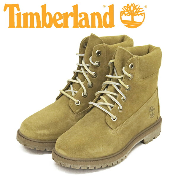 正規取扱店 Timberland (ティンバーランド) A43F8-EW1 6in PREM WP BT 6インチプレミアムウォータープルーフブーツ レディース Beige TB620