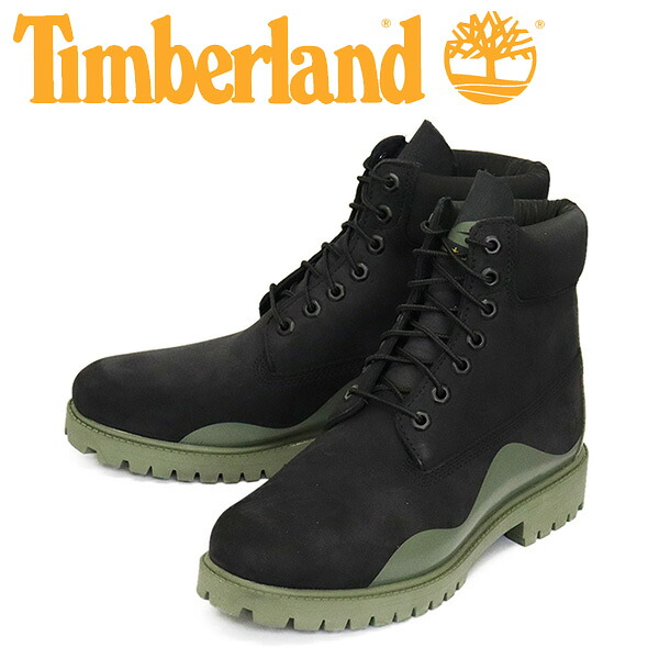 正規取扱店 Timberland (ティンバーランド) A5UYW 6in PREMIUM RUBBER CUP BOOTS WP 6インチプレミアムウォータープルーフブーツ Black TB386｜BOOTSMAN 店