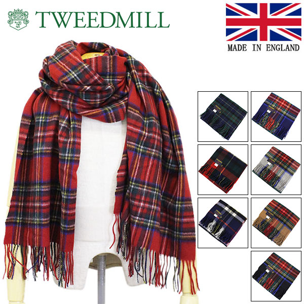 置き目取りまわし店 TWEEDMILL (ツィード圧砕機) 70-190 Lambswool Knee Rug ラムウール 消音装置 70x190 TWM003