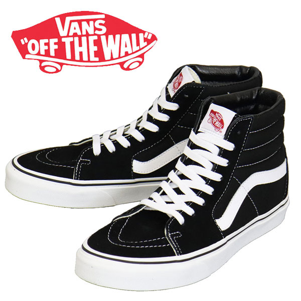 正規取扱店 VANS (ヴァンズ バンズ) VN000D5IB8C Ua Sk8-Hi スケートハイ スニーカー Black x Black x White VN534
