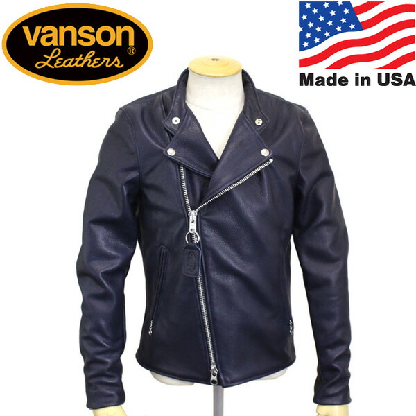 VANSON USA製 レザーライダースジャケット ワッペン　TCジャケット VANSON Vanson レザー・ライダージャケット “TC Cruise Jacket