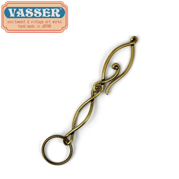 正規取扱店 VASSER（バッサー）Ruins Eye Key Chain Middle (ルインズアイキーチェーン ミドル ) Brass
