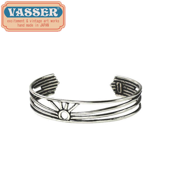 正規取扱店 VASSER（バッサー）Rising Sun Bangle Silver(ライジングサンバングル シルバー)｜BOOTSMAN 店
