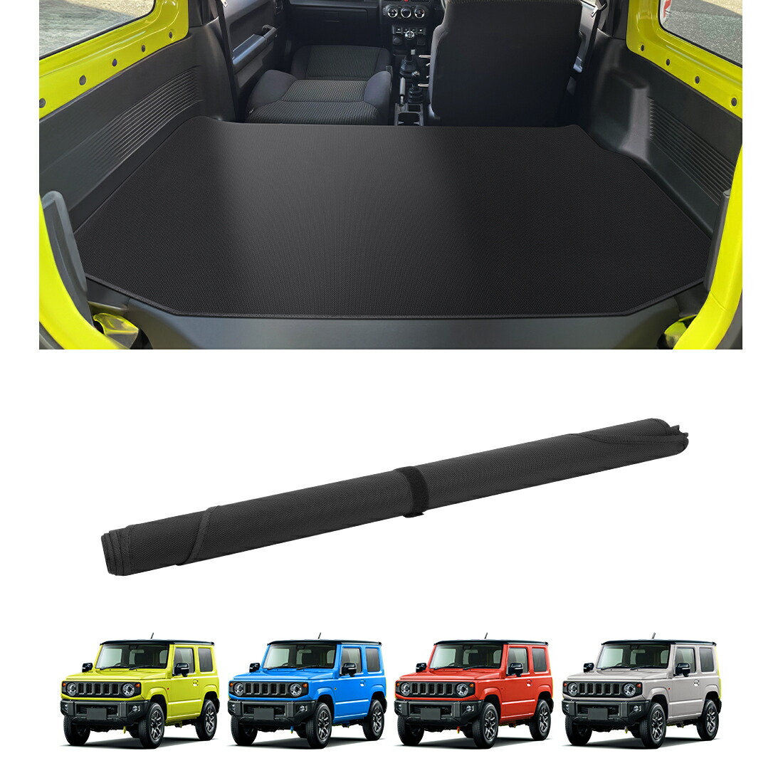 #2 ZINGAI ラバーマット デッキホルダーなど 46-JY1025-09 ジムニー JB64 ラゲッジマット ジムニーシエラ JB74 トランク