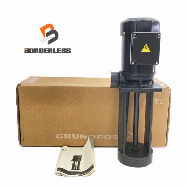 ☆未使用品☆Grundfos グルンドフォスポンプ 単段浸漬型クーラントポンプ 下吸い込み MTA120-280
