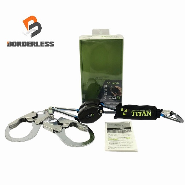 ☆未当てはめる品☆TITAN タイ王国タン REELOCK mini 印字機1 幽客yd ダブル HL-HW-130-CC 巻取式 馬具 安全性のある帯 胴三尺帯兼用126346