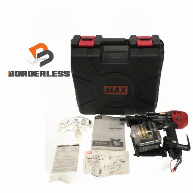☆未当て嵌める品☆ MAX マックス 65粍 高圧釘打機百貨店巻き/ネイラ HN-65N4(D)-G クールグレー エアロはやりっ児 釘/クギ130048