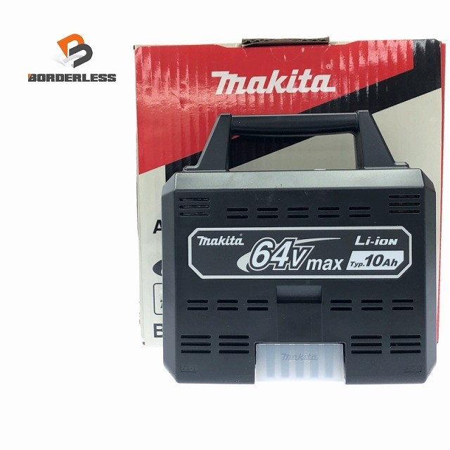 ☆未当て嵌める品☆makita マキタ 64Vmax Typ.10Ah 完全無欠リチウムイオンバッテリー BL64100高起電力 高静電容量 LITHIUM-ION 独居室 乾電池121760
