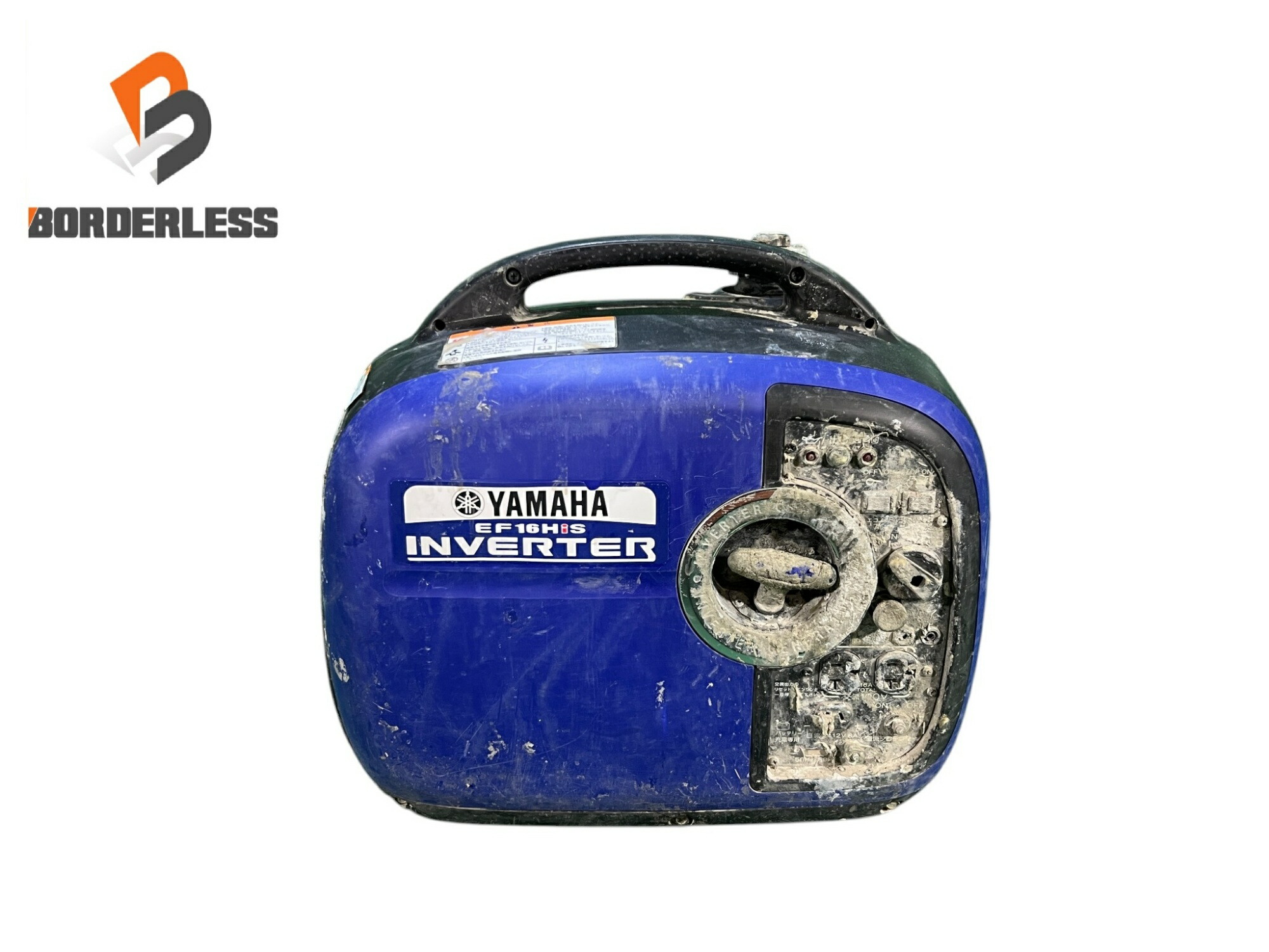 ☆中古品☆YAMAHA ヤマハ 1.6KVA 防音型 インバータ 発動機発生機 EF16HiS 焚き物貯蔵タンク4.2L アウトドア 難民キャンプ126809