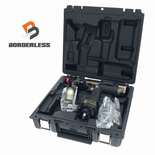 ☆未当て嵌める品☆ HiKOKI ハイコーキ 41粍 高圧 ねじ打機 WF4HS ご機嫌ゴールド 容れもの付 ねじ打ち機127648