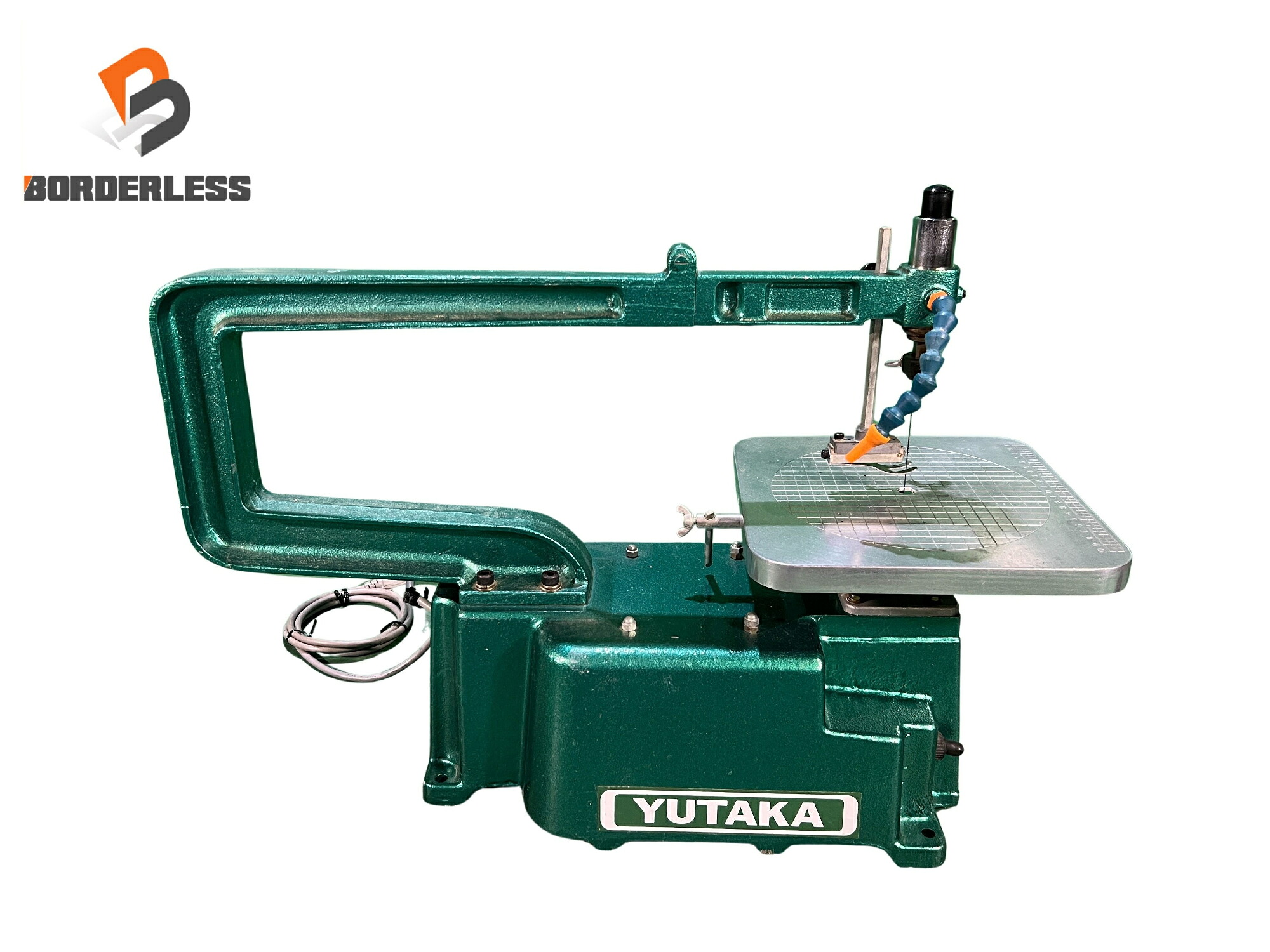 ☆比較的好いたらしいです☆YUTAKA ユタカ 100V 糸のこ機械類 YC-50F 電動物の具 糸のこ盤 DIY 日曜日宮大工 大工仕事 切りはなす127263