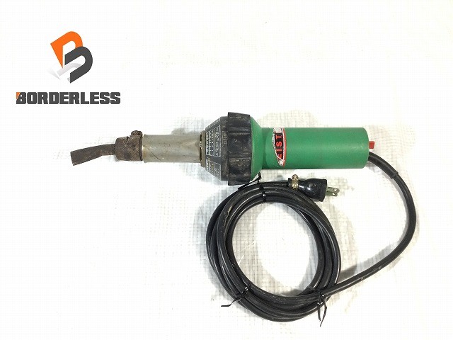 ☆中古品☆LEISTER ライスター 熱風溶接機 TRIAC S/トリアックS CH-6056 ノズル付 溶接用 ハンドヒートガン 熱風加工機 熱風機128858|ボーダレス 店