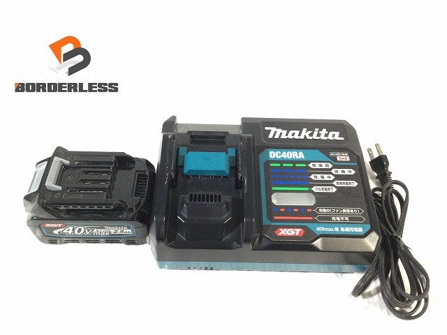 ☆比較的好いたらしい 2点書き割り☆makita マキタ 40Vmax 2.5Ah 純然たるリチウムイオンバッテリ BL4025 純然たる手っとり早い申し受ける器 DC40RA129038