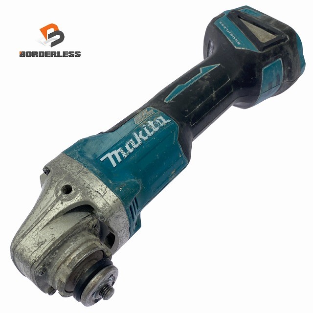 ☆中古品☆makita マキタ 18V 100粍 申し受ける式ディスクグラインダ GA404DN 本体のみ128623