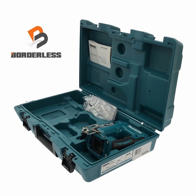 ☆未当て嵌める品☆makita マキタ 18V 申し受けるタッカー ST312DZK 本体＋容れもの付 ステープル幅 CT線12粍 コードレス 乾電池式 電動物の具129529