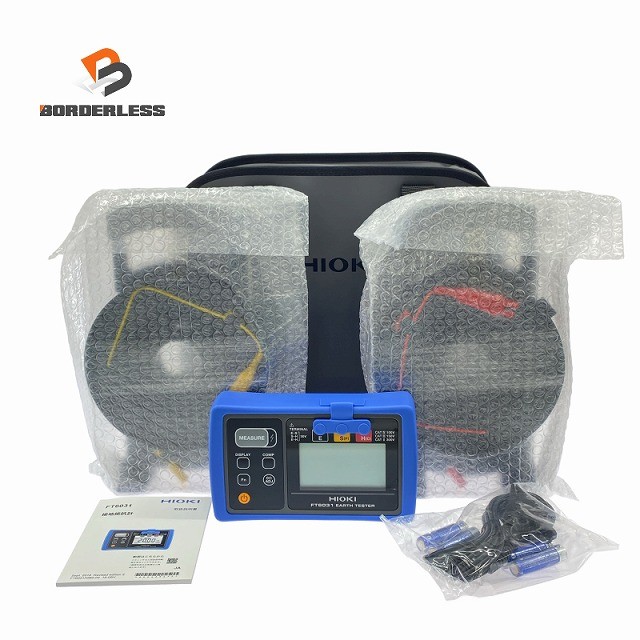 ☆未当てはめる蔵入り品☆HIOKI 日置電機 地びたテスター EARTH TESTER FT6031-03 舞い降りる持ちこたえる計 価値づける器129532