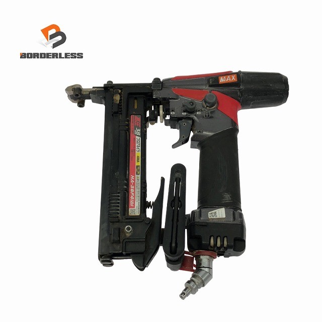 ☆中古品☆MAX マックス 高圧 38粍 フロアネイラ 4MA HA-38F4(D) 立ち会い場用タッカー フロアタッカー エアタッカー エアータッカー129393