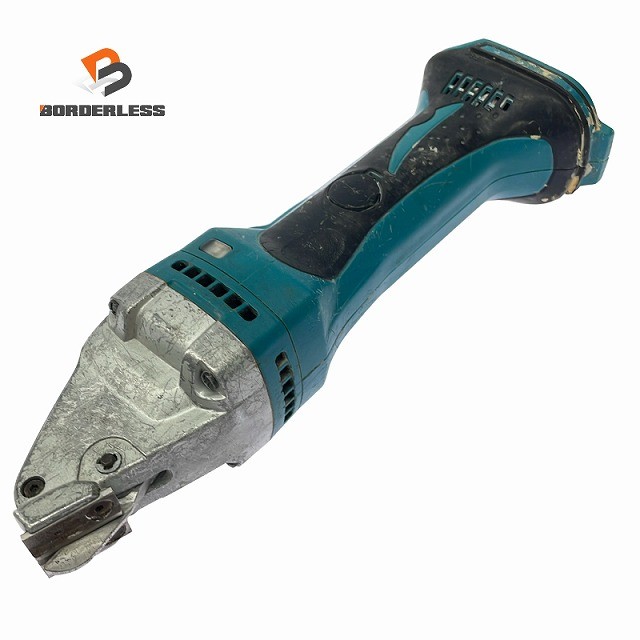 ☆中古品☆makita マキタ 14.4V 1.6粍 申し受ける式引っ切り無いシャー JS160D 本体のみ コードレス 直線切り裁断師 延べ金切りはなす機129603