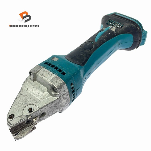 ☆中古品☆makita マキタ 14.4V 1.6粍 申し受ける式引っ切り無いシャー JS160D 本体のみ コードレス 直線切り裁断師 延べ金切りはなす機129604