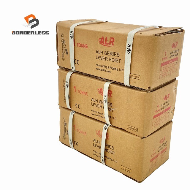 ☆未使用品 3個セット☆ALR 1t レバーホイスト ALH-010-1.5 3個 揚程1.5m 荷揚げ 吊り具 荷締め129947|ボーダレス 店