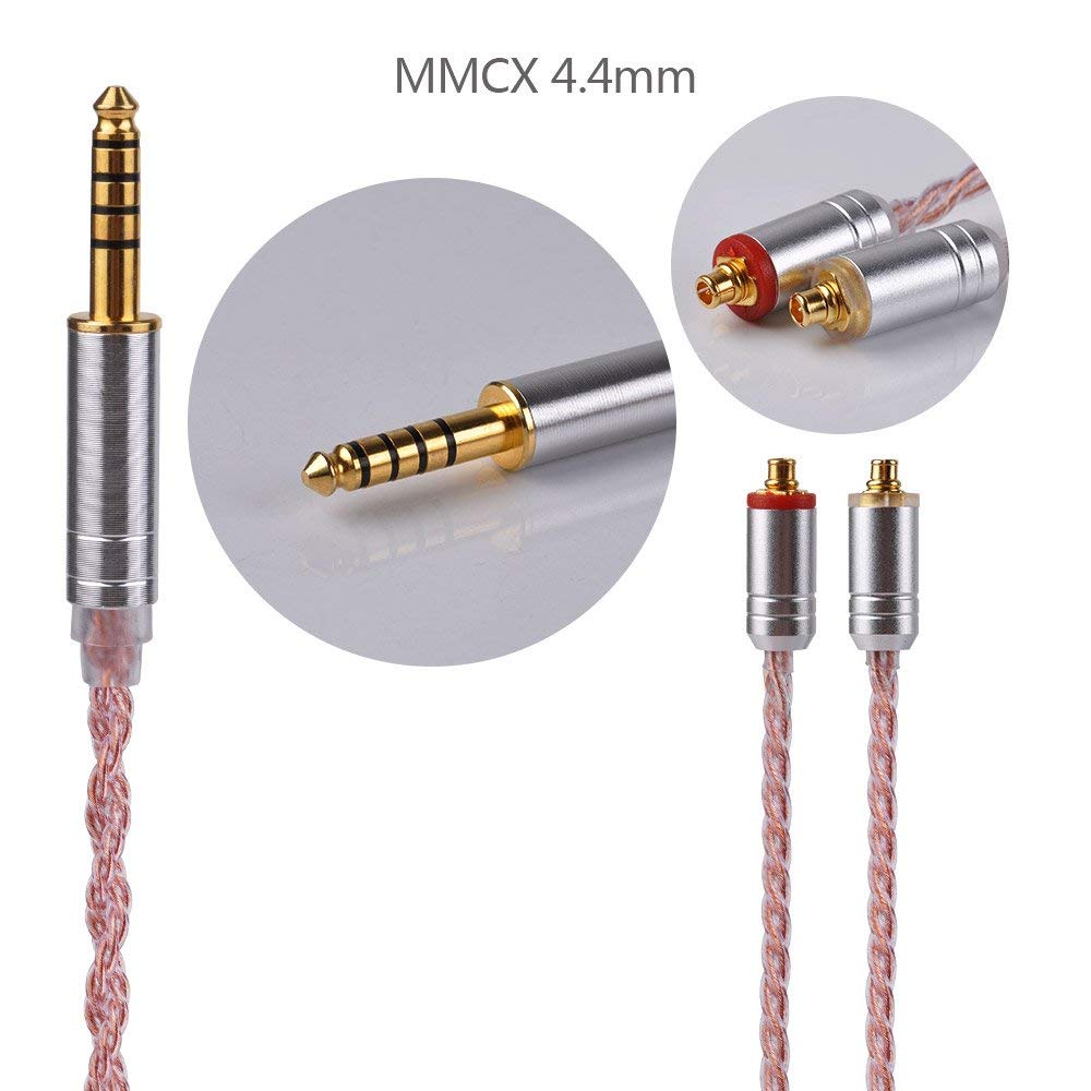 【楽天市場】MMCX リケーブル 2.5mm 3.5mm 4.4mm 高音質 6芯 純銅ケーブル YYX4753 交換に：BORDERLESS