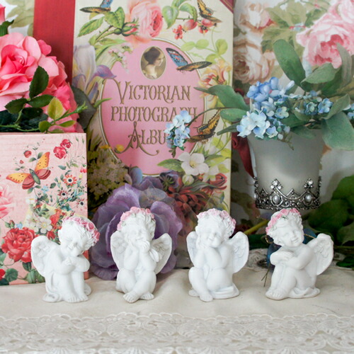 楽天市場】天使の置物 エンジェル ベンチ 2タイプより選択ハート