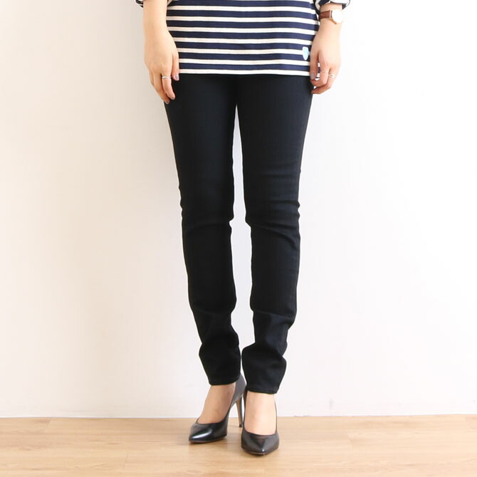 アントゲージ ANTGAUGE "Olivia" BOYS SLIM FIT PANTS ボーイズスリムフィットパンツ ブラック(24) ボーンフリー BORN FREE｜BORN FREE E-SHOP