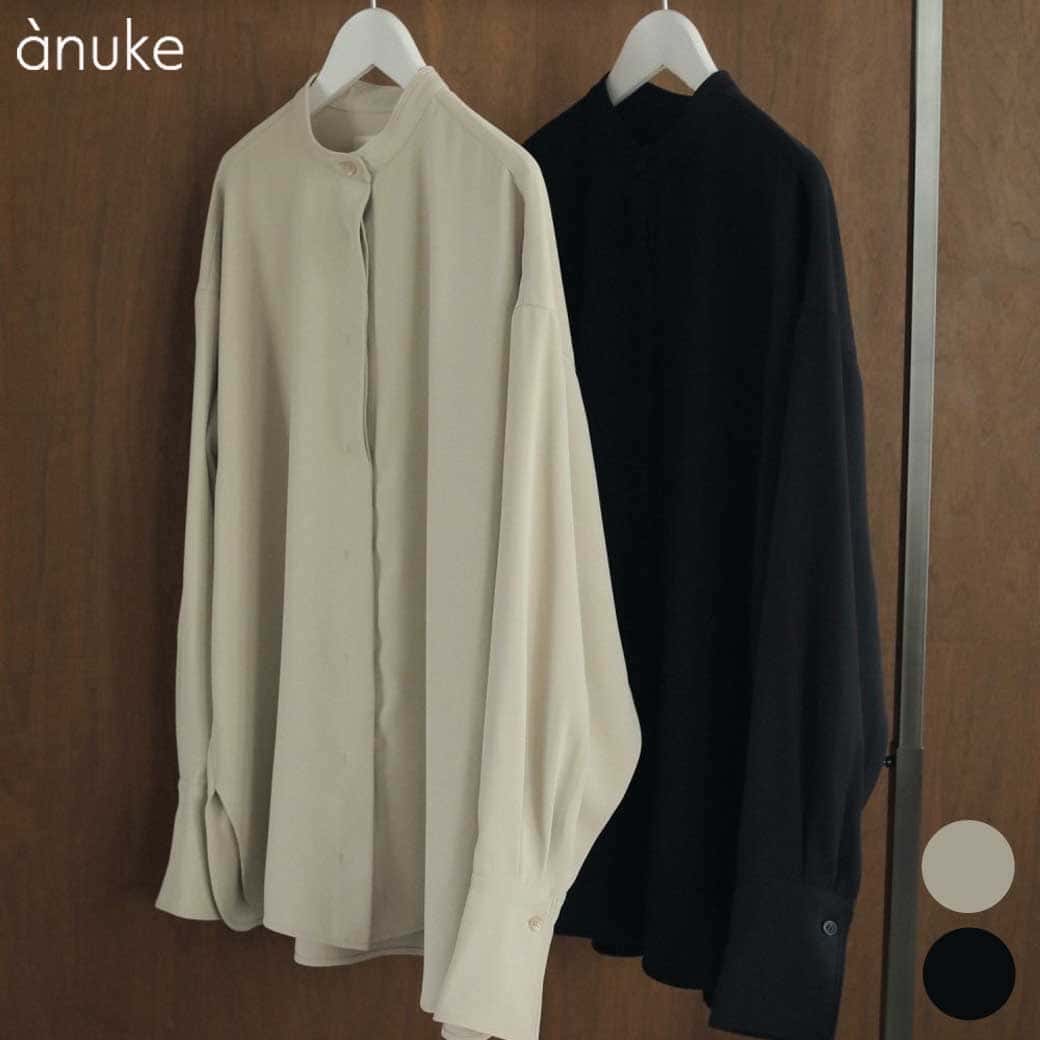 楽天市場】アンヌーク anuke シアーサテンシャツ Sheer Satin
