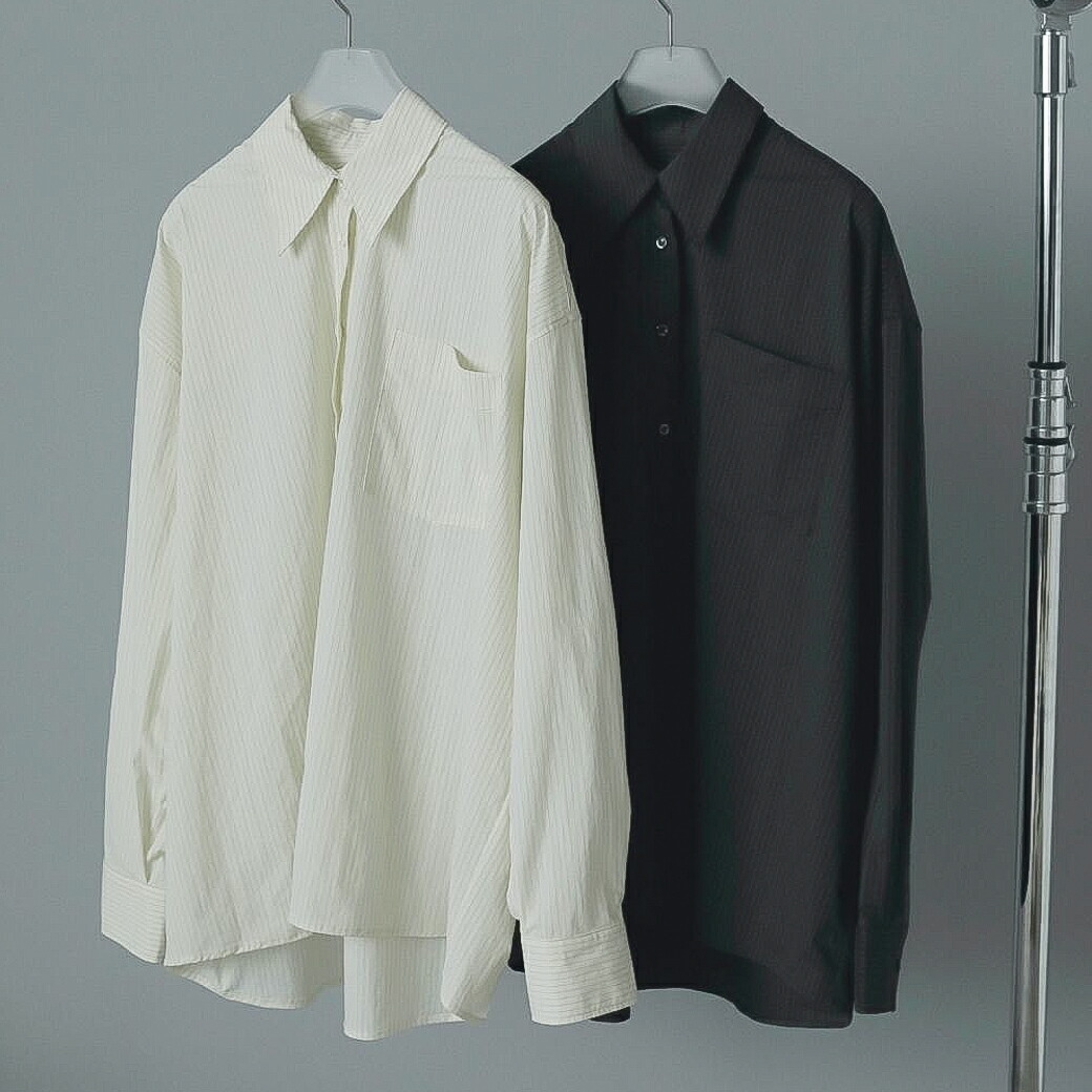 楽天市場】anuke アンヌーク Twill Slit Shirts ツイル スリット