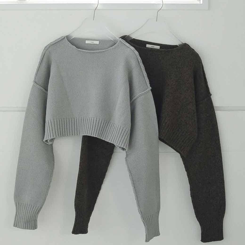 Chisatoanuke Wool Zip Knit アンヌーク　ニット Chisato様専用anuke Wool Zip Knit アンヌーク ニット - メルカリ