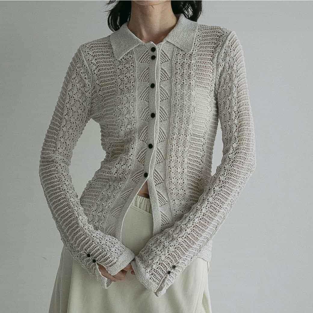 楽天市場】anuke アンヌーク Volumesleeve Sheer Knit