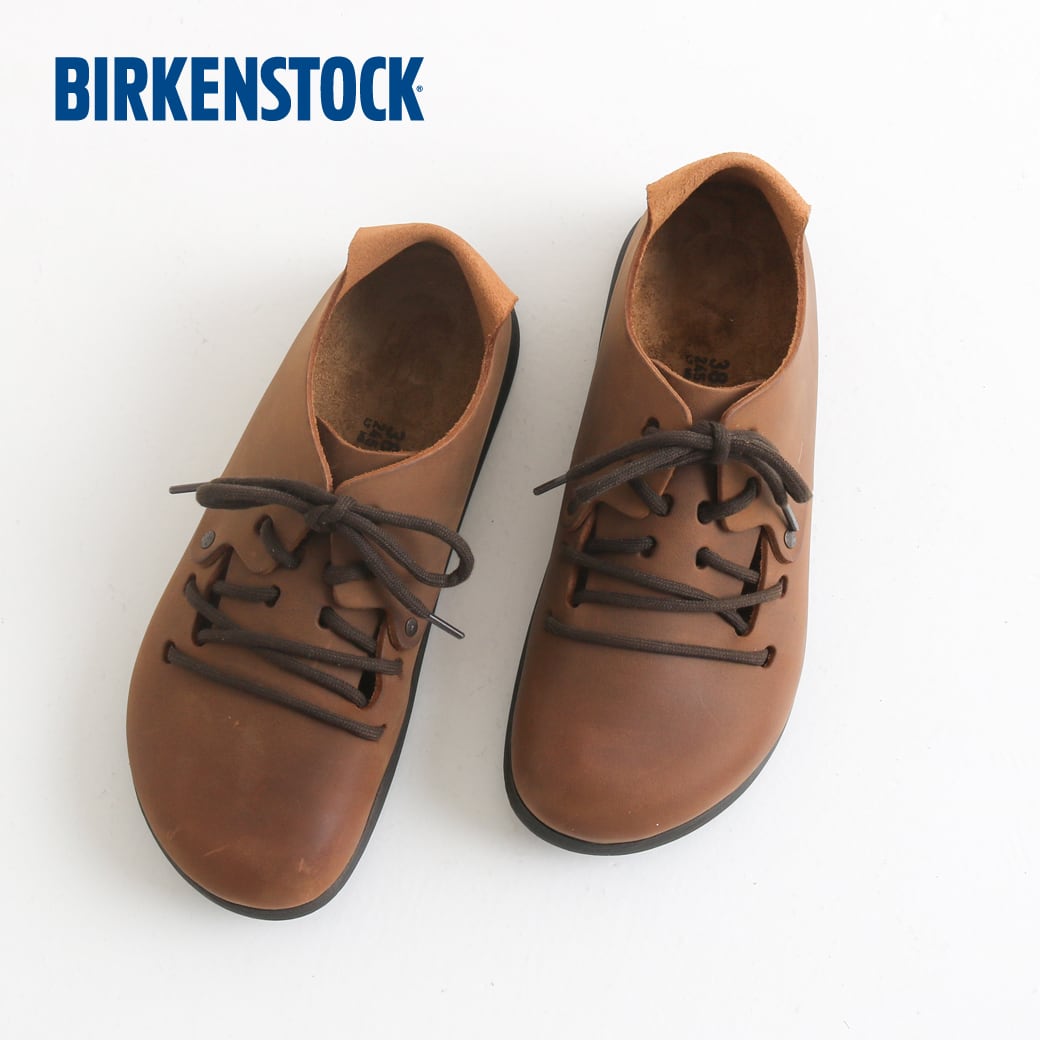 BIRKENSTOCK Montana Cuoio ビルケンシュトック モンタナ クオイオ シューズ オイルドバックレザー 天鵞絨なめし革 シームレス青写真 生まれながら天然ゴム練り合わせる コルクフットベッド ナローフィット