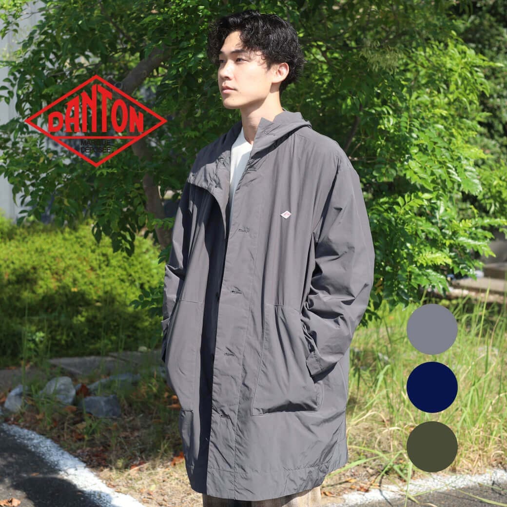 ダントン アウター DANTON INSULATION HOODED COAT インスレーション フード コート メンズ 秋冬 送料無料 dt-a0527pnt