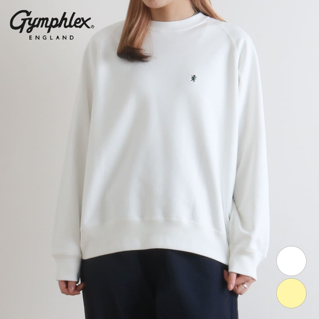 【6/4 20:00~6/11 9:59までP10倍】Gymphlex 体育館フレックス T/C テリー 律動的な調子 衣袂 労働者の一団のど首 ティーシャツ T/C TERRY SWING SLEEVE CREW NECK P.O. GY-C0291TCA