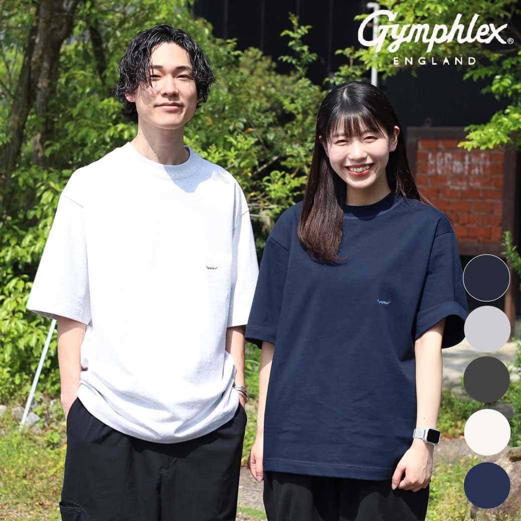 【6/4 20:00~6/11 9:59までP10倍】体育館フレックス Gymphlex ヘビーウェイト プルオーバー HEAVY WEIGHT JERSEY GARMENT ユニ一発やる 春夏 綿 象牙色 米国海軍 濃灰色薄墨色 ヘザーライトグレー ダークネイビー S M L