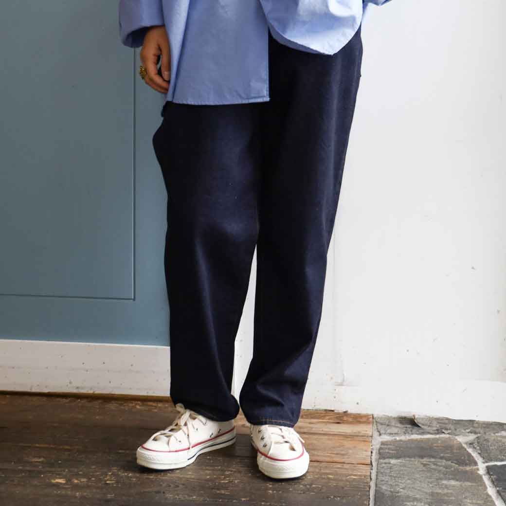 ハーベスティ HARVESTY BIG DENIM ONEWASH ビッグジーンズ ワンウォッシュ レディース ボトムス a12301-98 ジーンズ ワンウォッシュ  ズボン下