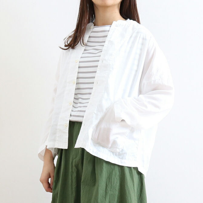 【4/14 20：00～4/17 9：59までP10倍】ハーベスティ HARVESTY アトリエシャツ ATELIER SHIRTS A31801 レディース 長袖 ボーンフリー BORN FREE