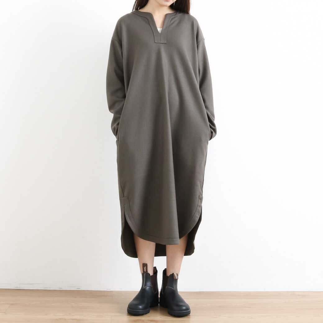 【4/14 20：00～4/17 9：59までP10倍】ル・グラジック LE GLAZIK ウールスキッパーチュニックワンピース WOOL SKIPPER TUNIC ONEPIECE JL-9245 レディース ボーンフリー BORN FREE