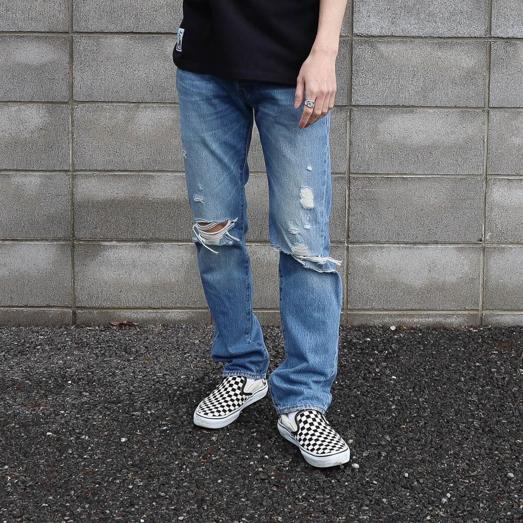 リーバイス 501 Levi's ジーンズ デニム メンズ ボトムス 150周年 限定 送料無料 00501-3375 ボーンフリー BORN FREE